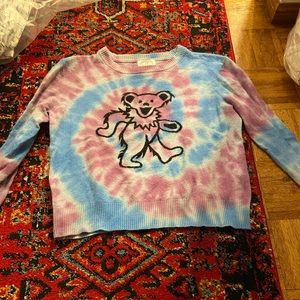 ⚡️🌈✌🏼Spiritual Gangster Grateful Dead Tie Dye Sweater